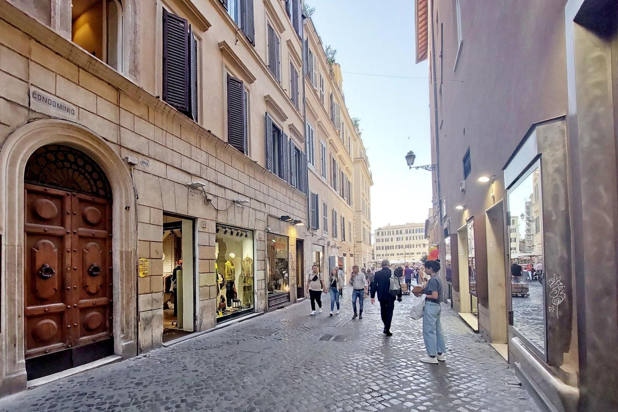 로마 Campo Dei Fiori Con Terrazzo 아파트 외부 사진