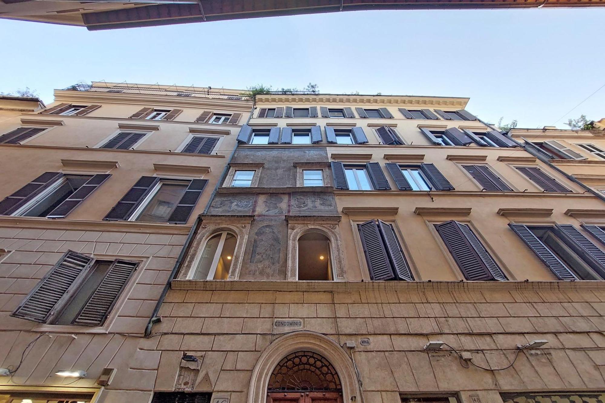 로마 Campo Dei Fiori Con Terrazzo 아파트 외부 사진