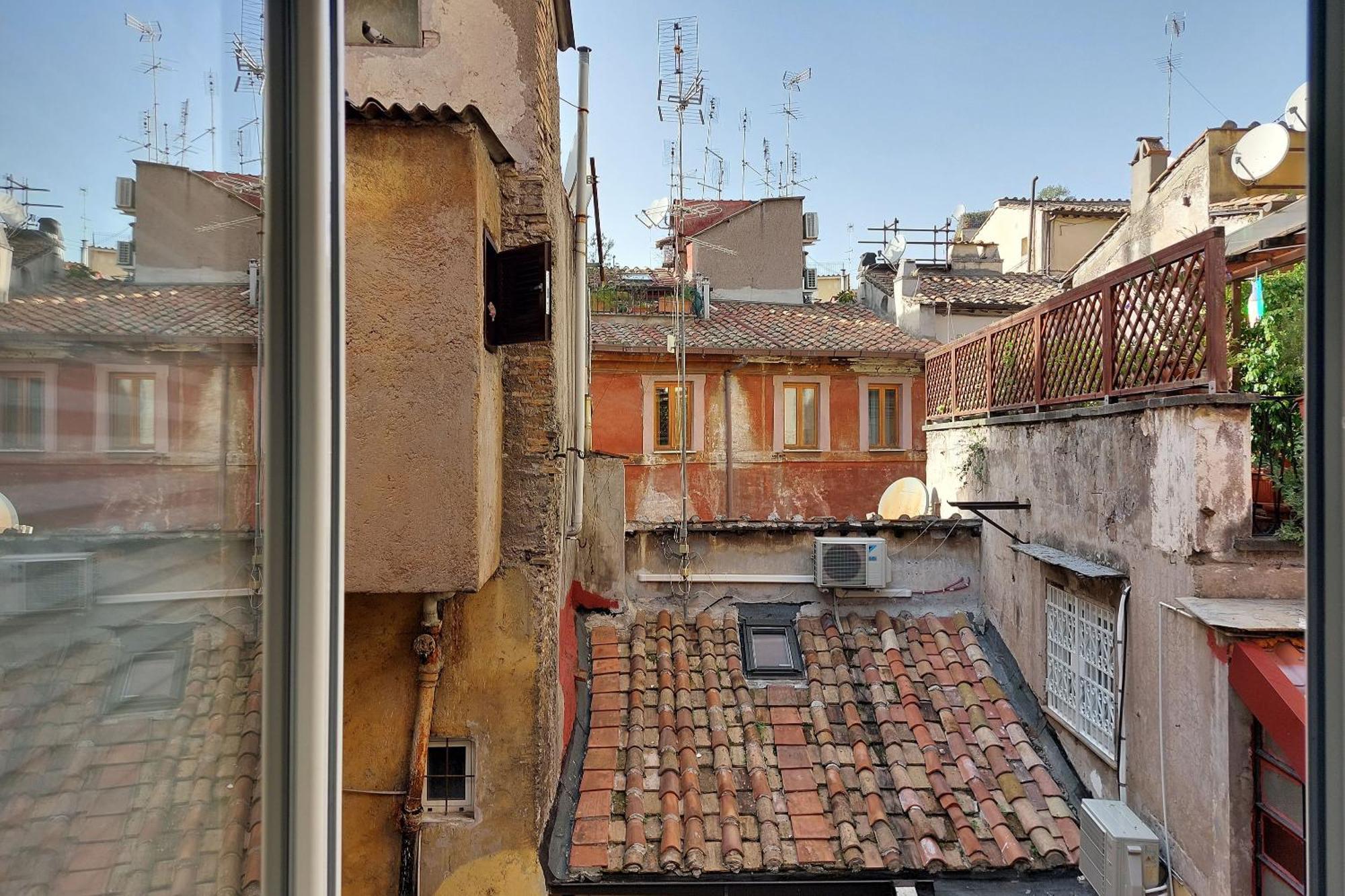 로마 Campo Dei Fiori Con Terrazzo 아파트 외부 사진