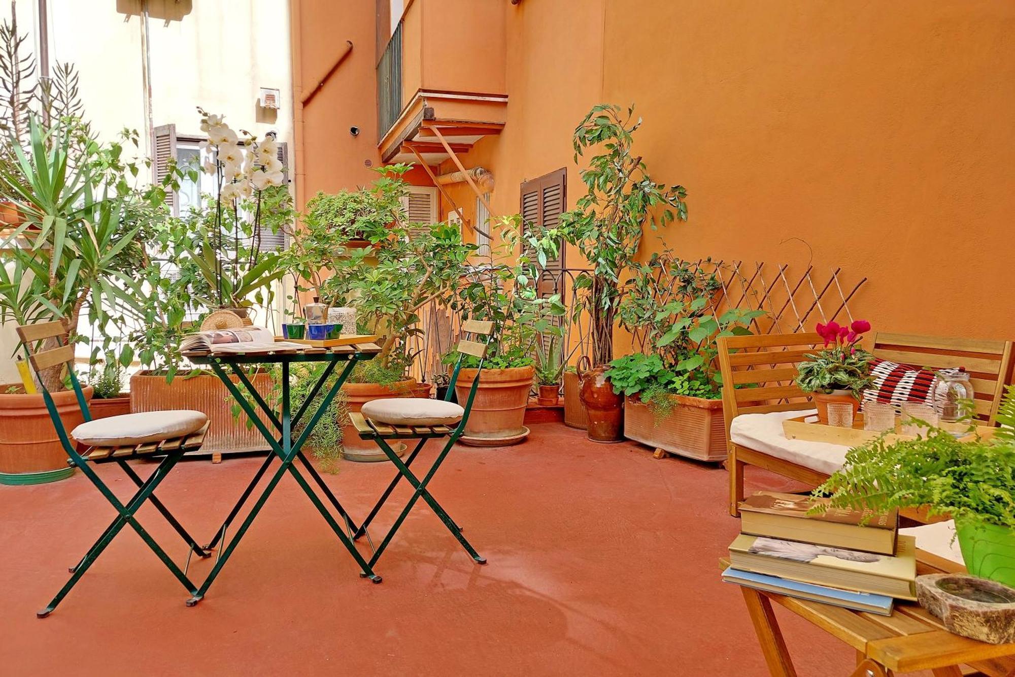로마 Campo Dei Fiori Con Terrazzo 아파트 외부 사진